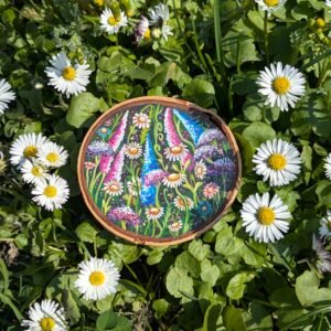 Always blooming flower field