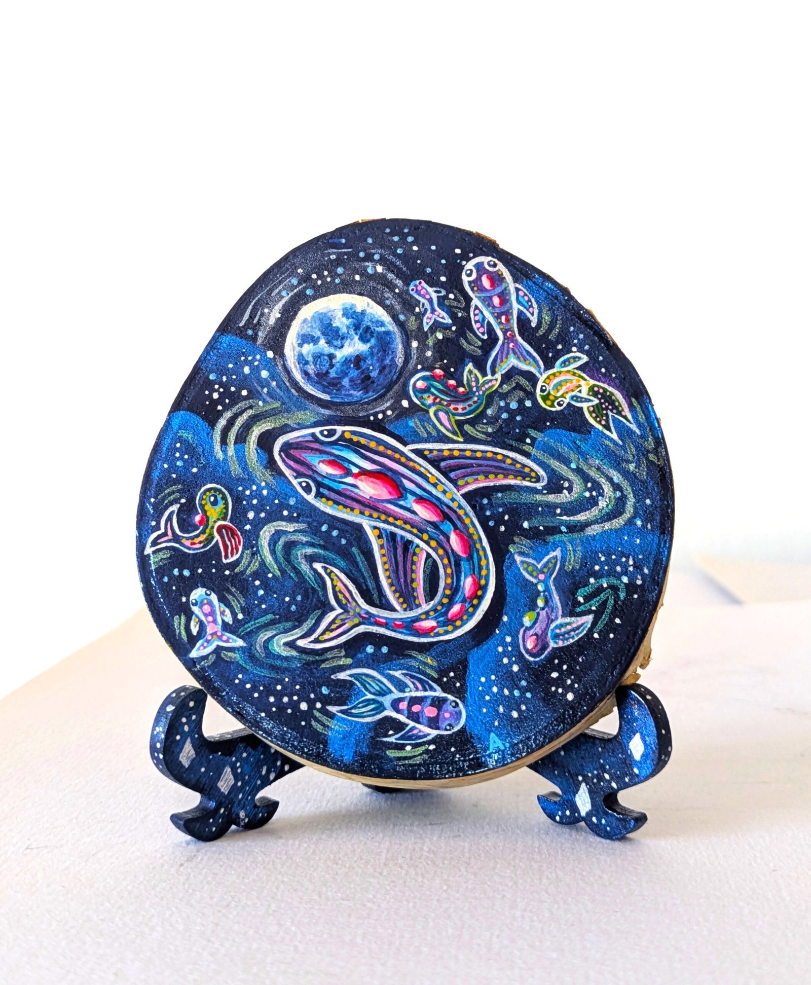 Cosmic ocean/ Ghibli forest spirits - Image 2