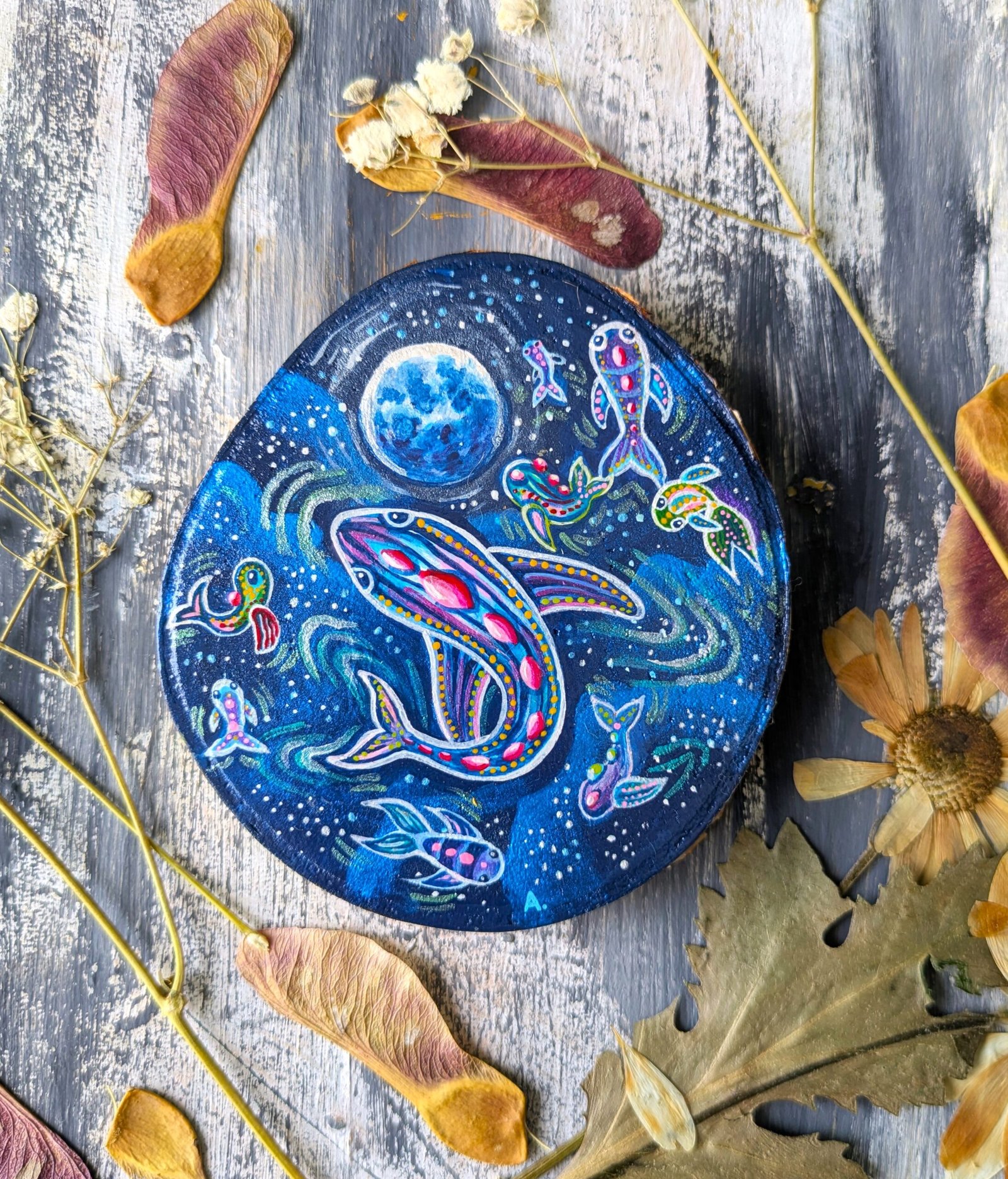 Cosmic ocean/ Ghibli forest spirits - Image 14