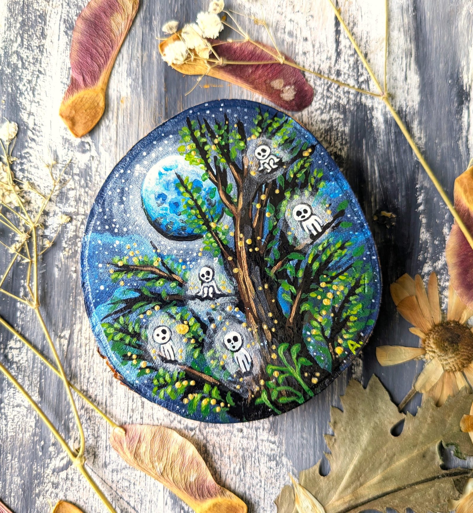 Cosmic ocean/ Ghibli forest spirits - Image 13