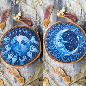 The phases of the moon