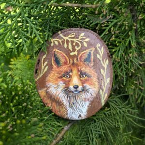 The portrait of a fox
