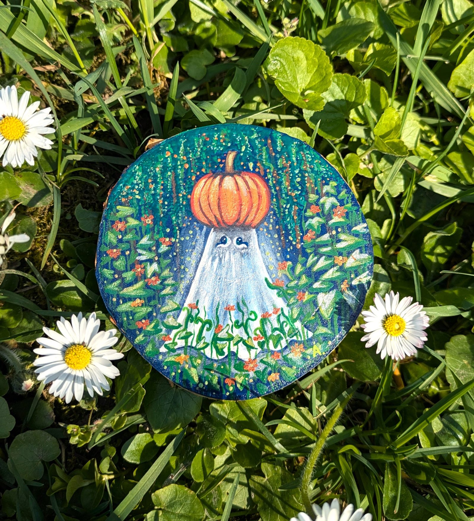 Ghost Pumpkin/ Ghosts celebrating the moon - Image 10