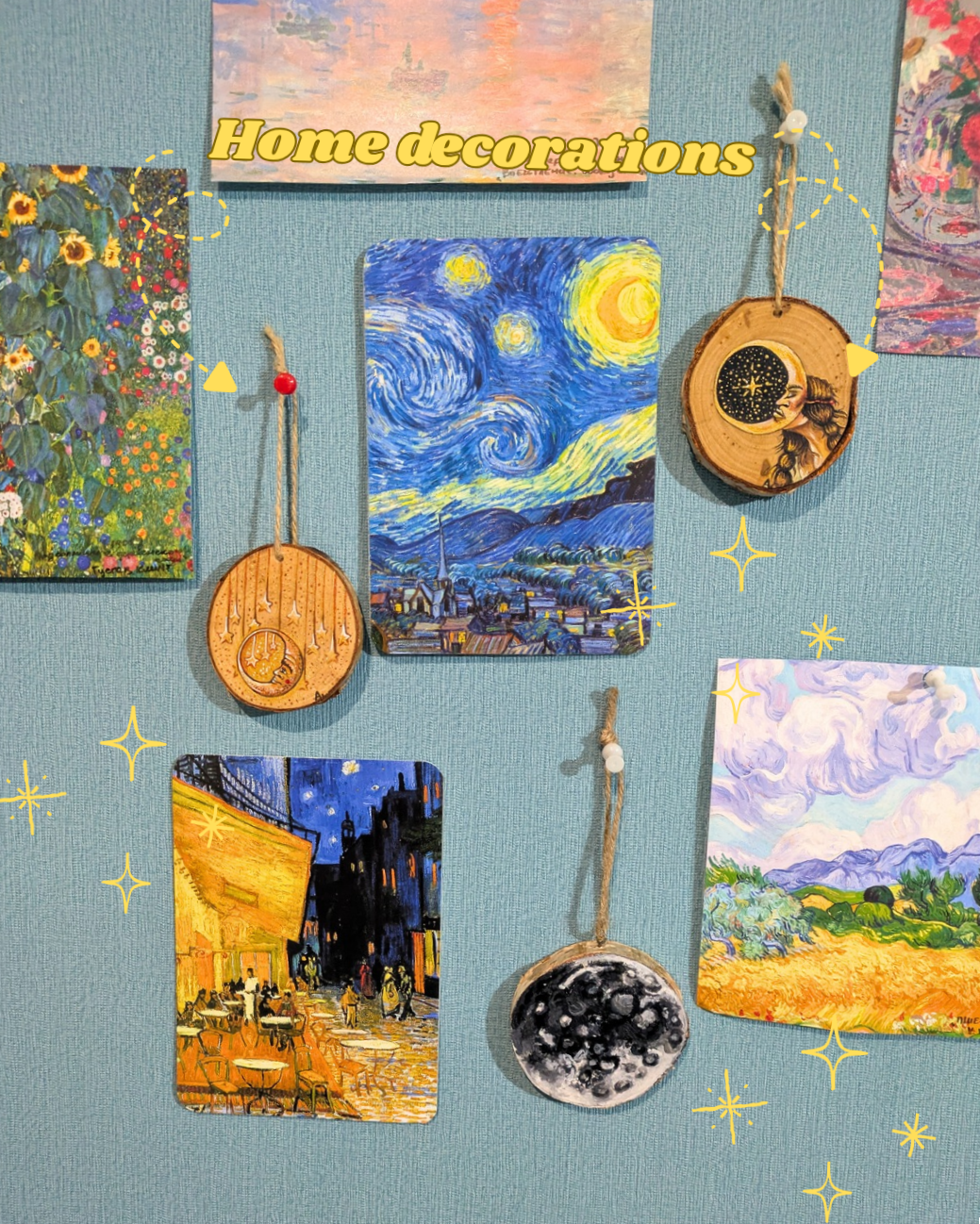Hand-painted whimsy decorations - Image 23