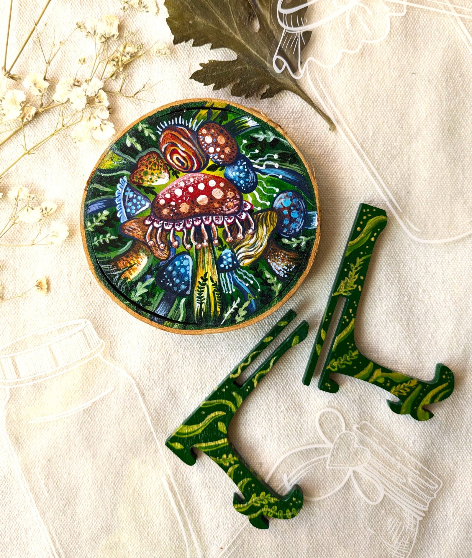 Whimsy mushrooms/ Pumpkin parade - Image 7