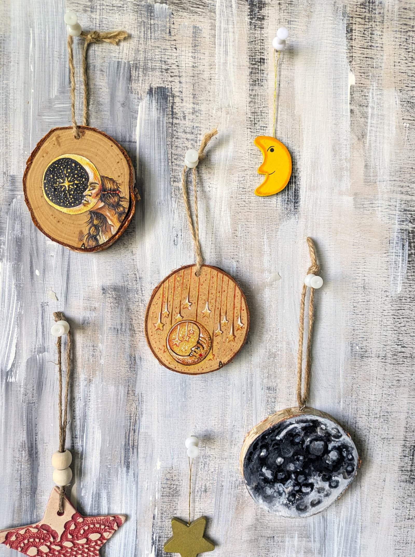 Hand-painted whimsy decorations - Image 25